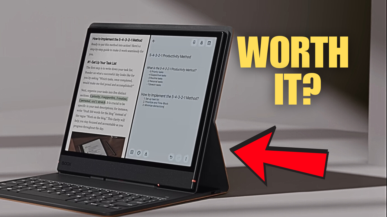 Boox Note Air5 C: Android 15, Keyboard, & Worth the Cost?